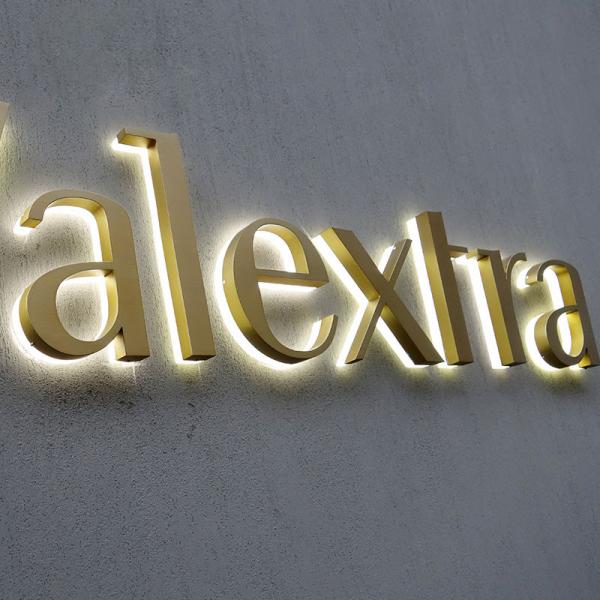 Channel LED Backlit Signage