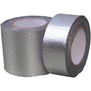 China Hot sales tape aluminium foil tape butyl rubber waterproof adhesive sealant tape on sale