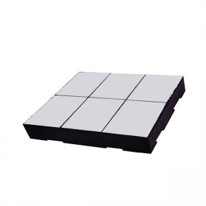 China Custom 20% Zirconia Ceramic Tile Liner Anti Impact Steel Backed Rubber wholesale