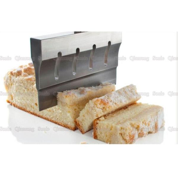 255mm Width Blade Ultrasonic Food Cutting Machine 220V Or 110V 20Khz 380*250*150mm
