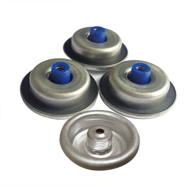 Female Self Sealing Threaded Camping Gas Valve 25.4mm For Eu Market