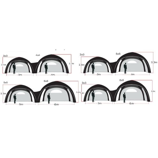 Inflatable Lawn Tent Trade Show Inflatable Advertising X Tent Carnival Canopy Inflatable Pop Up Canopy Tent