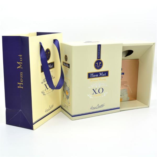 Drawer Wine Bottle Gift Boxes Matt Lamination 4C Printing