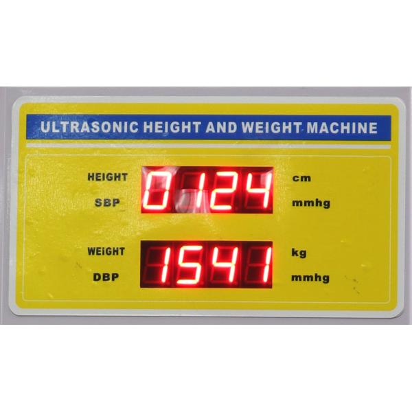Vertical Digital Body Weight Machine , Weight Scale Vending Machine With Bmi