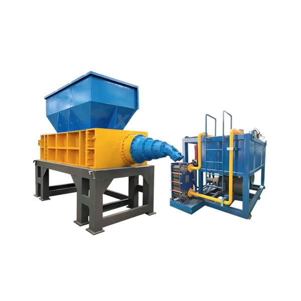 Single Shaft Metal Crusher Machine Stainless Steel Shredder Machine