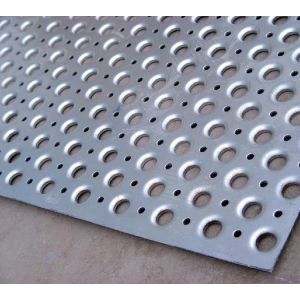 China Mini cold rolled perforated aluminum sheet metal mesh wholesale