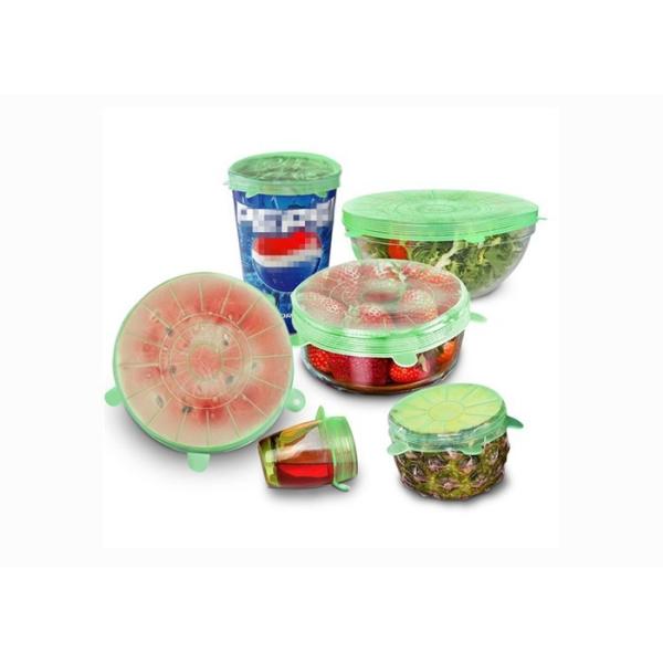 Stretchable Silicone Bowl Covers Tear Resistance Silicone Vegetable Covers