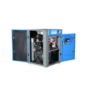 China Energy Conservation Rotary Screw Air Compressor With High Efficient Centrifugal Fan wholesale