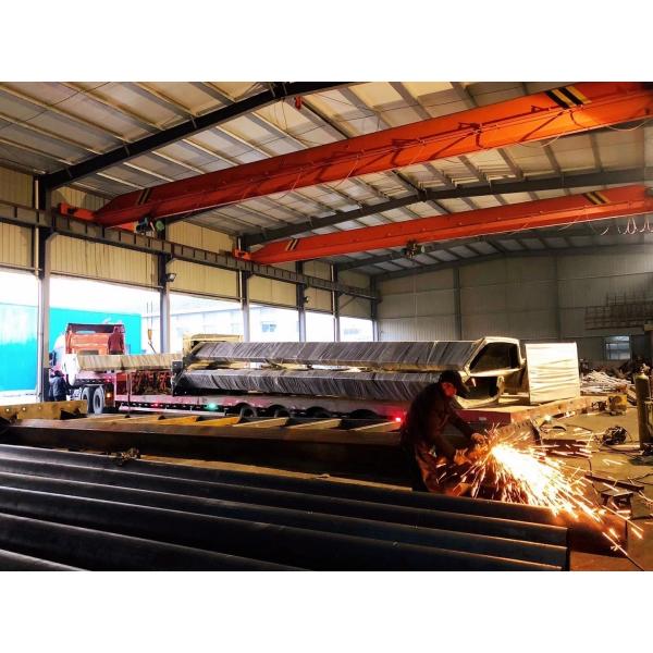 Environmental Friendly Prefabricated Light Structural Steel Structure Construction