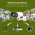 Night Visibility WiFi Security Camera Wireless G-128G TF Card IP CCTV Security