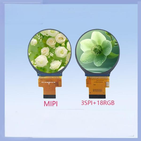 2.1-inch TFT LCD Round IPS Display | 480×480, ST7701 Driver, RGB/MIPI Full-Color, Fit for Wearables & Industrial Use