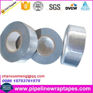 China silver color good adhesive aluminum foil waterproof and anticorrosion tape wholesale