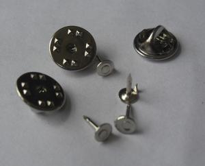 China cheap brass butterfly clutch pin back,lapel pin back,pin back wholesale