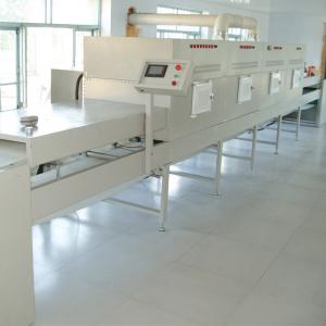 China Herb Industrial Microwave Drying Equipments Sterilization Wearproof 24KW wholesale