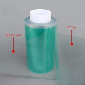 China 50mic Polyester Electrical Tape 33m Polyester Silicone Adhesive Tape wholesale