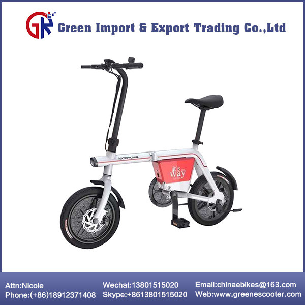 Quality 60km 2 Wheels Pedal Assist Folding Ebike Aluminium Alloy Frame for sale