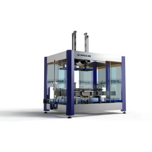 China 3KW  8-10cartons Min Automatic Corrugated Box Packing Machine Two Cartons At One Time on sale