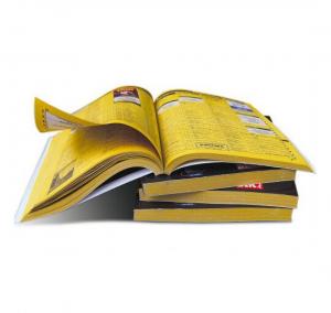 China Wholesale cheap yellow page books, high quality yellow page book printing, Magazine printing, perfect bound book print wholesale