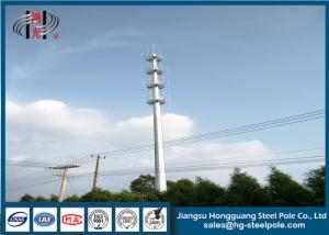 China Steel Monopole Broadcasting Telecommunication Towers For China Tower Industry on sale