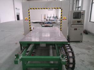China Viscoelastic Polymer Foam Cut Machine Industrial Computer Control 6m / Min wholesale