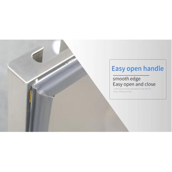 High Capacity 1600L 6 Door Commercial Freezer Restaurant Industrial Fridge Freezer