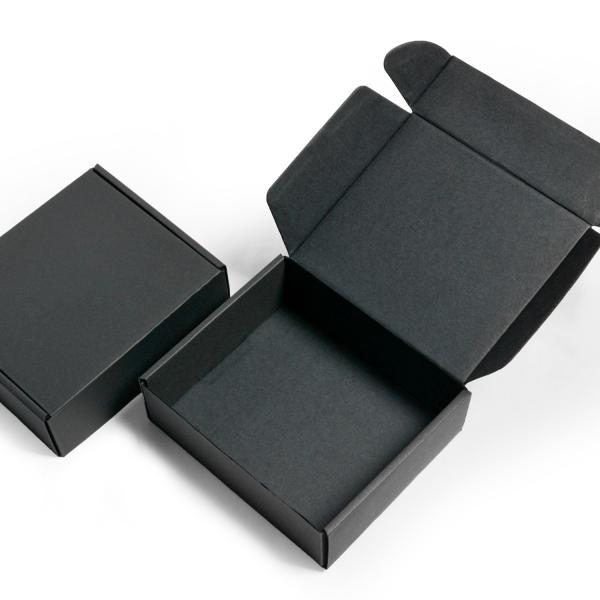 Recycled Kraft Paper Corrugated Packing Boxes For Fries Chips And Pizza