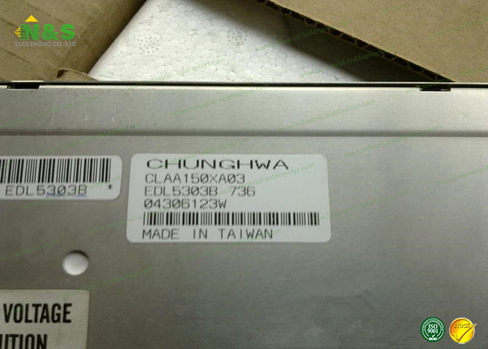China CLAA150XA03 Industrial LCD Displays / Desktop LCD Monitor panel High Brightness wholesale