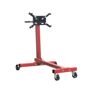 Red CE Rotatable 1000lbs Cherry Picker And Engine Stand