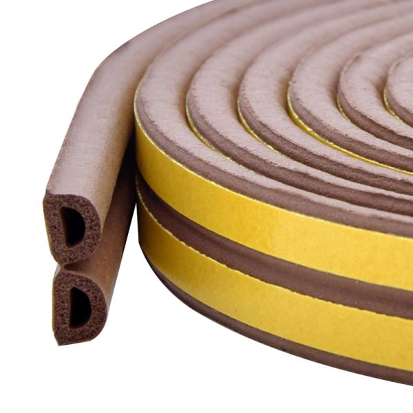 Multifunction EPDM Rubber Seals Self Adhesive Foam Weatherstrips Draught Excluder