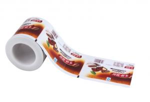 China Manufacturer plastic printed laminated packing material stretch film roll for snack/cookie food packing wholesale