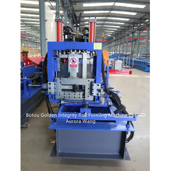 PLC Cz Purlin Forming Machine Steel Frame Purlin Making Machine