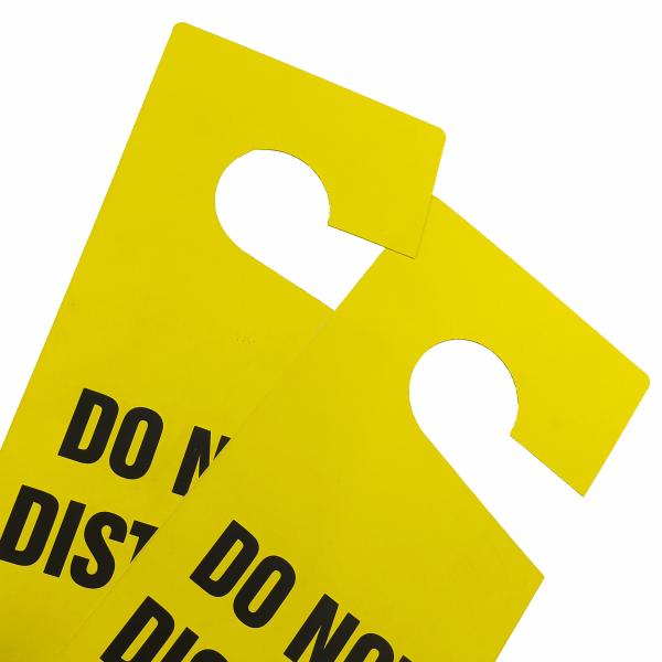 Customized Logo Plastic Safety Tag for Industrial Safety Standards