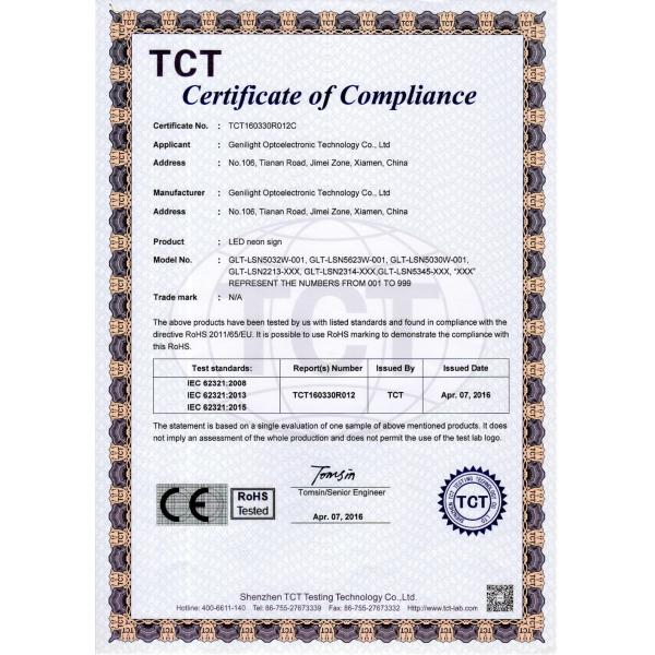 76*36 Open LED Neon Sign Advertising Display Board for Window 7636D-001