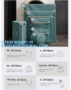 China Eco-Friendly Travel Reusable Laundry Wash Bags, Lingerie Cloth Mesh nylon drawstring washable Laundry Bag on sale