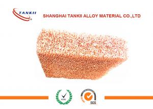 China 16*500*500Mm Pure Copper Sheet , Cu Copper Matel Foam GB / ASTM Standard on sale