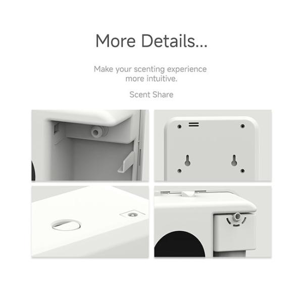 OEM ODM C300 Bluetooth Aroma Diffuser 180ml Oil Volume Automatic Fragrance Oil Dispenser