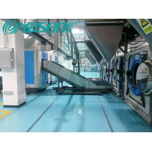 Laundry Conveyor Transfer Shuttle Cart