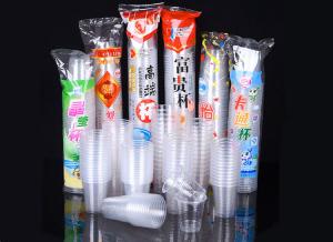 China 150ml Thinner Disposable Plastic Drinking Cups , Clear PP Cups Plastic Cup on sale