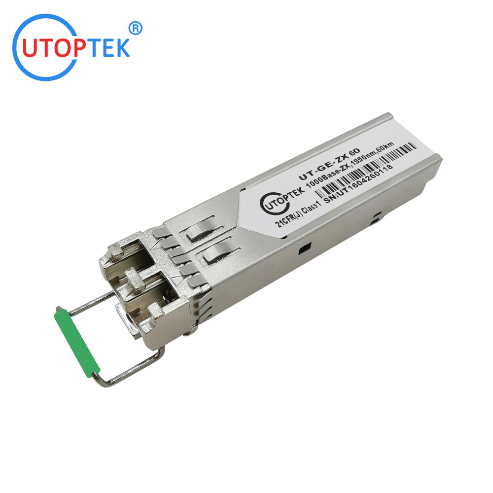 China 2.5Gb/s SFP Single mode 1550nm 60km duplex LC optical fiber Transceiver Module DDM for cisco/huawei/Aruba/HP wholesale