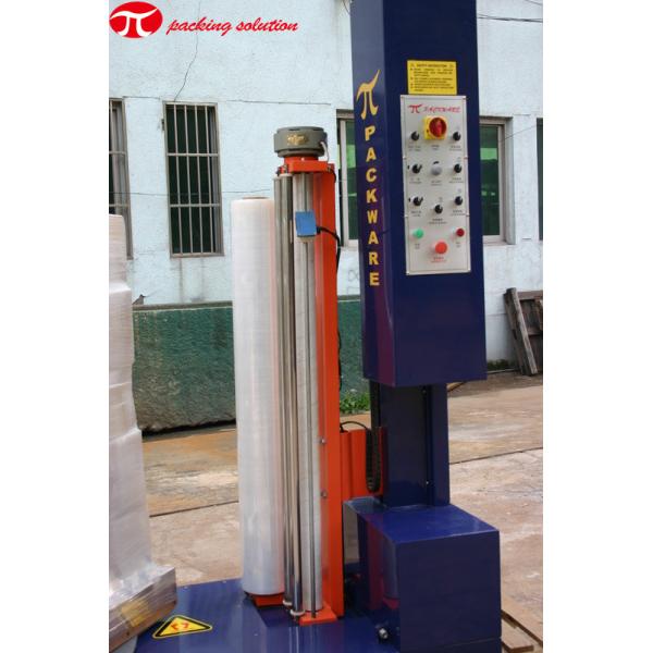 Heavy Duty Pallet Wrapper PLC Control Stretch Film Pallet Wrapping Machine
