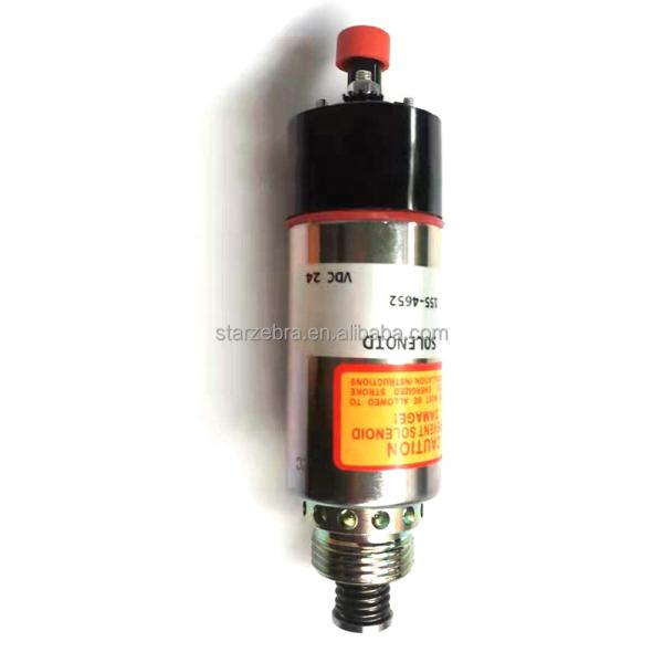 E320B E325 Excavator Engine Model 1554652 Diesel Engine Spare Parts Shut Down Solenoid Stop Solenoid Valve for Supply