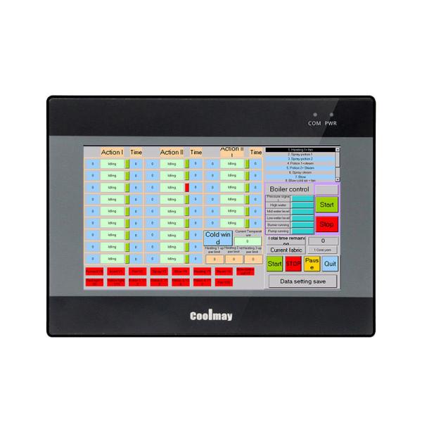 Quality Coolmay HMI Control Panel 7 Inch Display LED Backlight With WIFI 32bit CPU 408MHz for sale