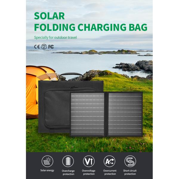 High Efficiency Solar Powered Panel Outdoor Portable Waterproof 30W Foldable