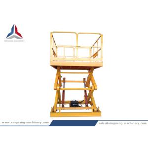 Stationary Hydraulic Scissor Lift Table with 2000kg Load Capacity