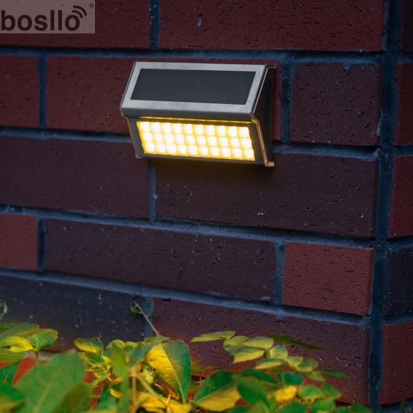 Solar Wall Lamps 1W Solar Powered Wall Lights Energy-Efficient Lighting Solution