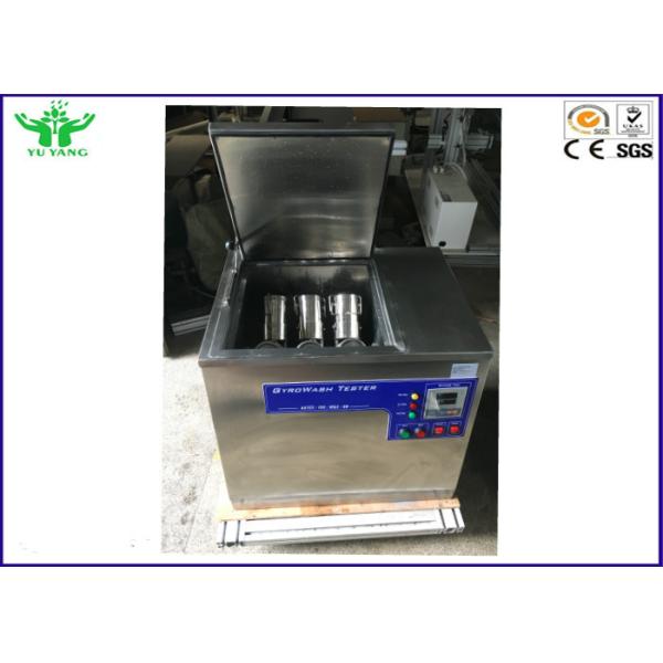 Ac 380v Colour Washing Fastness Tester 40 ± 2r / Min Rotation Speed