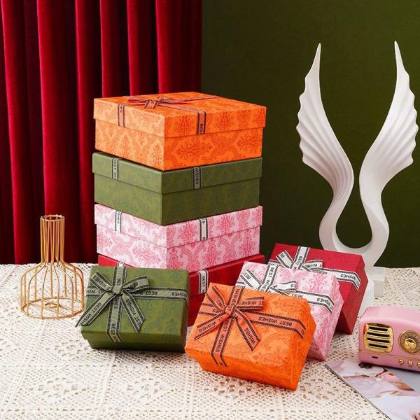 Lid and Base Box with Foam Insert Cardboard Paper Packaging Gift Jewelry Box