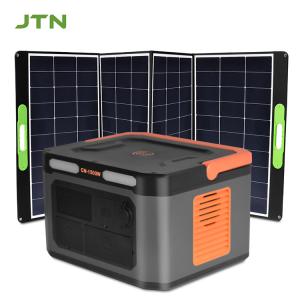 China Battery Powered Solar Panel Powerstation Lifepo4 Lithium Ion 100W Foldable wholesale