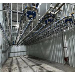 Automatic Halal Poultry Slaughter Machine 500 bph Chicken Plucking Machine