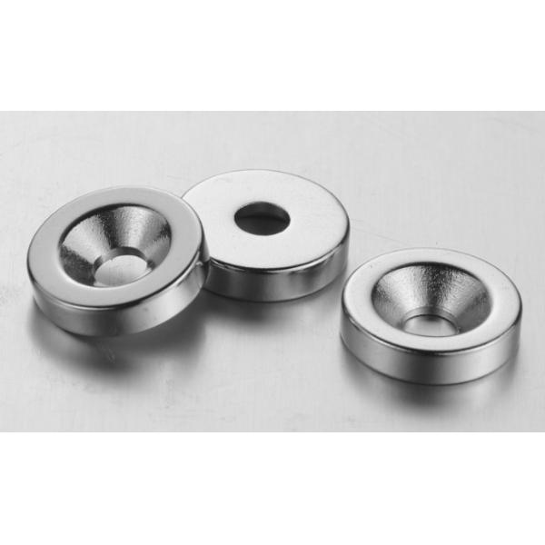 N52 Neodymium Disc Countersunk Hole Magnets For Linear Motor